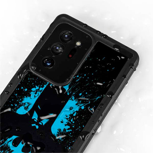 DC Comics Batman Blue Splash character shape Galaxy Note20 Ultra 5G Waterproof Case